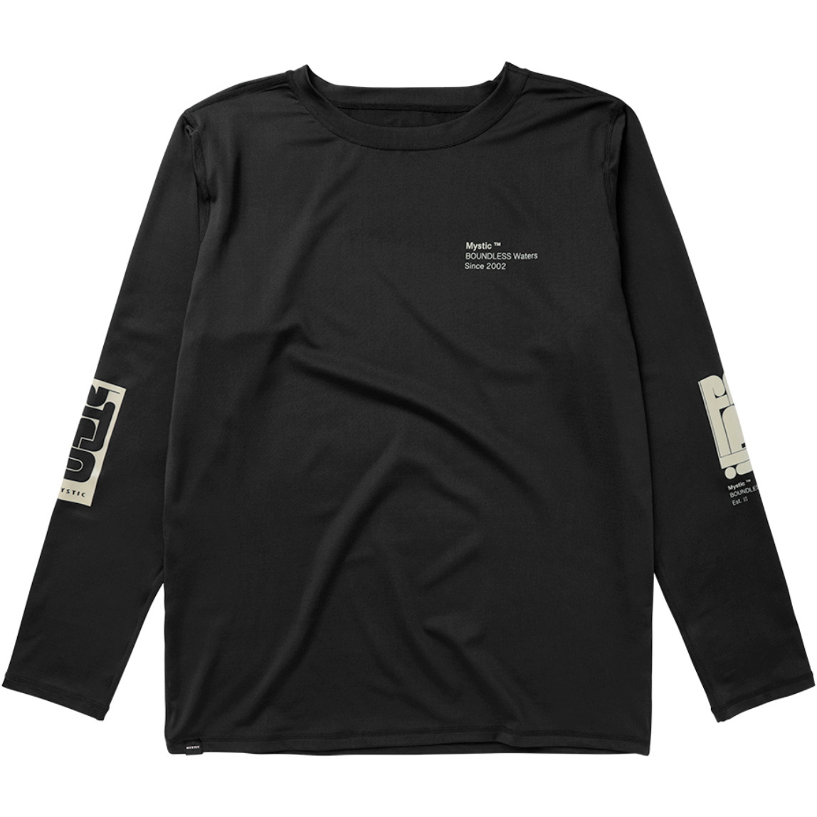 2026 Mystic Heren Boarding-lycrahemd Met Lange Mouwen 35001.250760 - Black